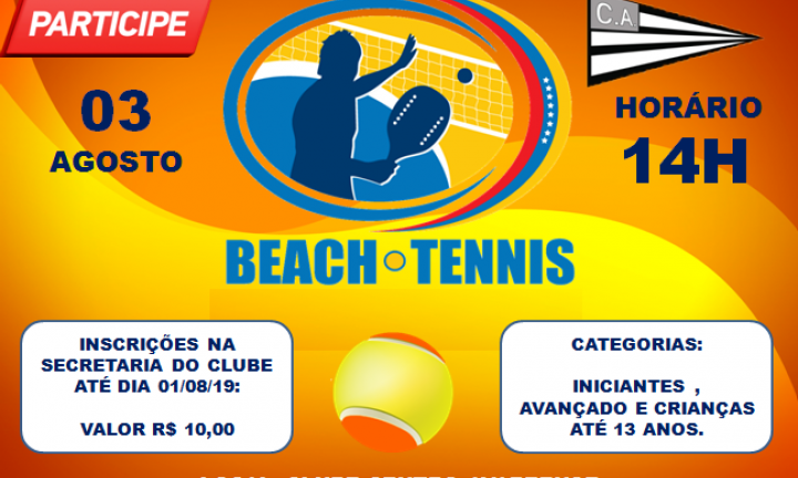 Torneio Interno de Beach Tennis
