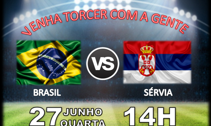 Jogo Brasil x Servia