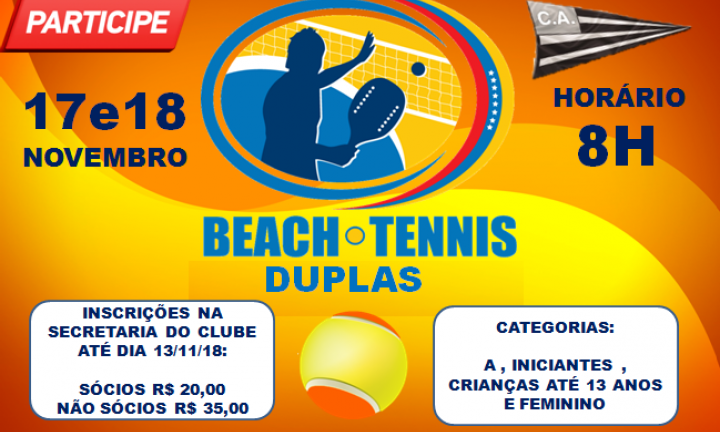 1° Torneio Aberto de Beach Tennis