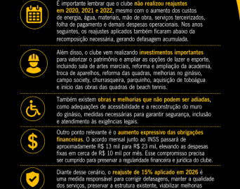 INFORMATIVO REAJUSTE